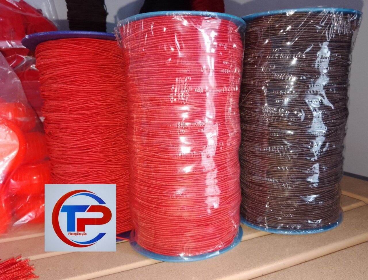 [HCM]Cuộn dây thun vải tròn co giãn 1mm dài 400m