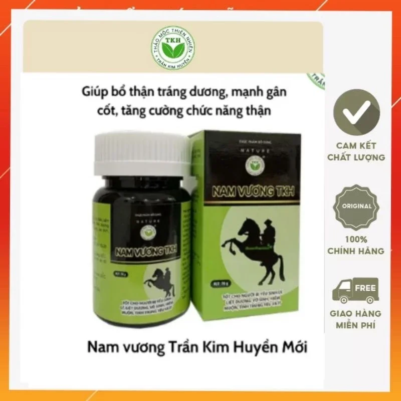 Thảo mộc nam vương trần kim huyền . tăng cường sinh lý nam
