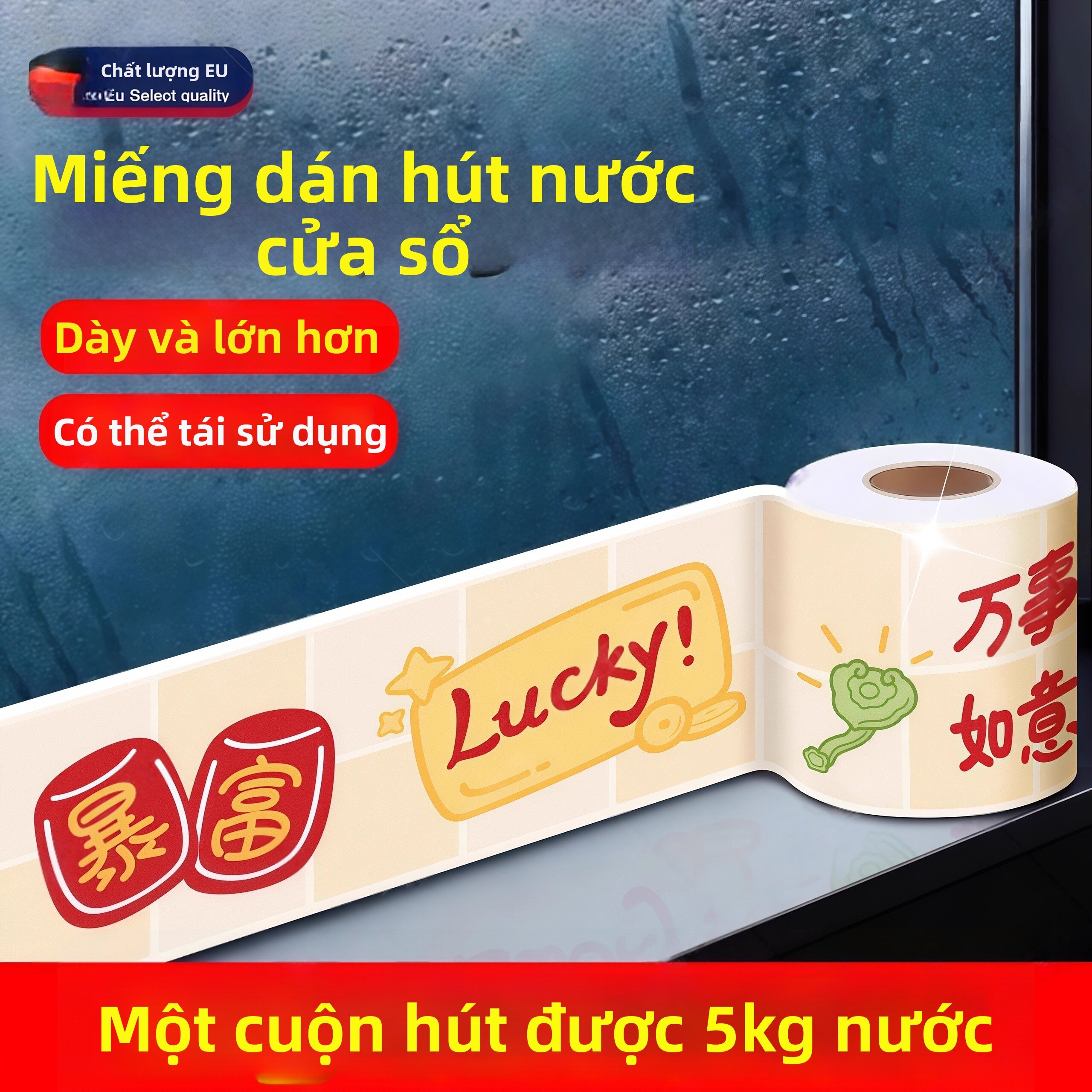 German Quality Window Anti-Condensation Strip Giá 653,000 Đồng*Miễn phí vận chuyển