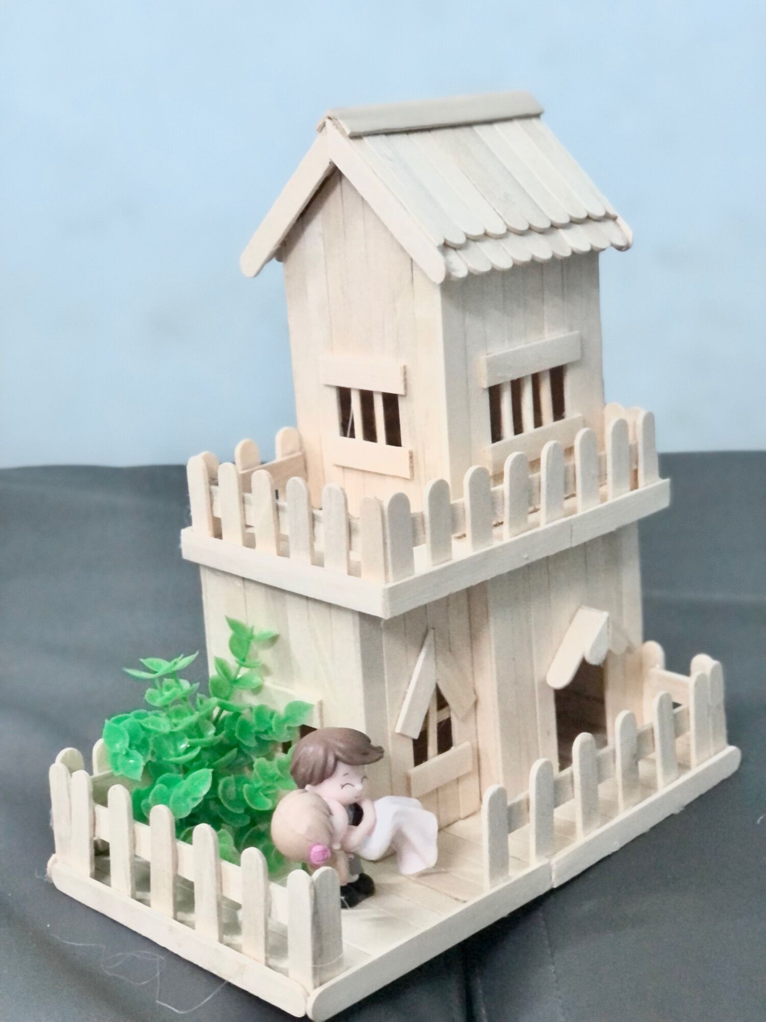 Mô hình nhà gỗ handmade đẹp xinh