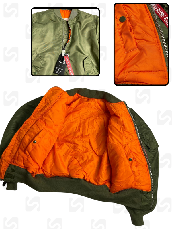 Áo Pilot Ma-1 chính hãng Alpha industries