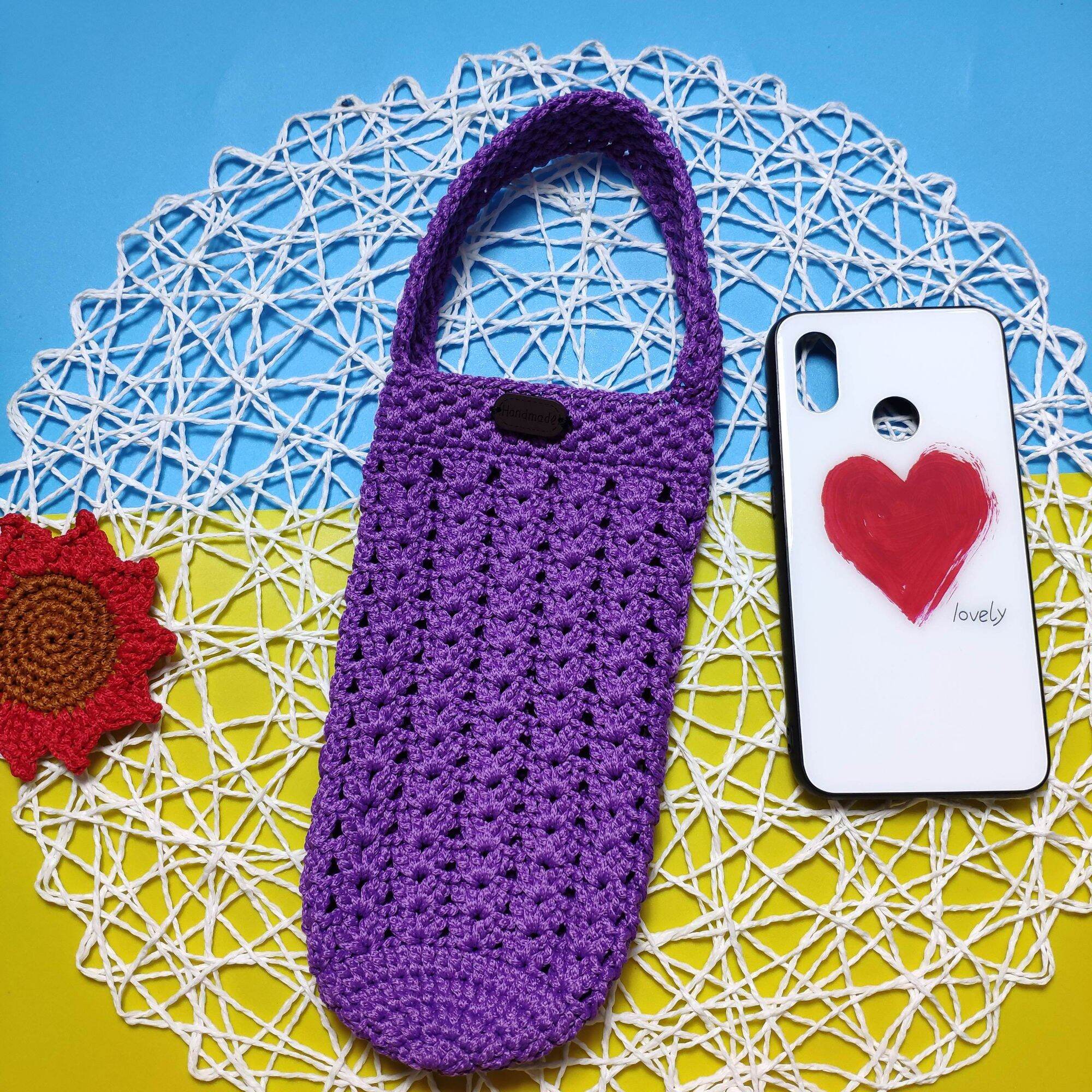 Túi đựng bình handmade