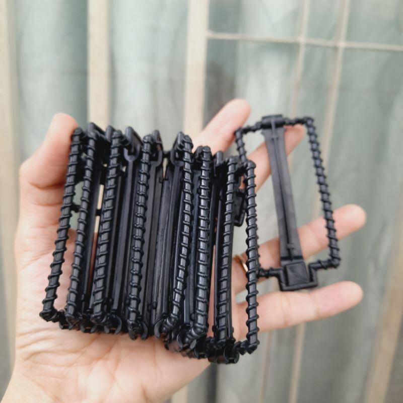Combo 5 gọng kẹp cuốn tóc không có mút xốp