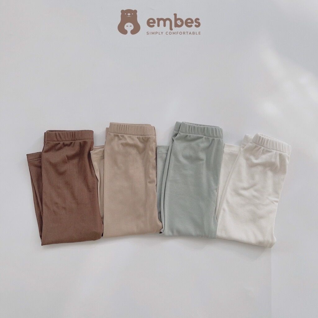 Embes- Bộ Tăm Lạnh Mặc Điều Hoà Cho Bé