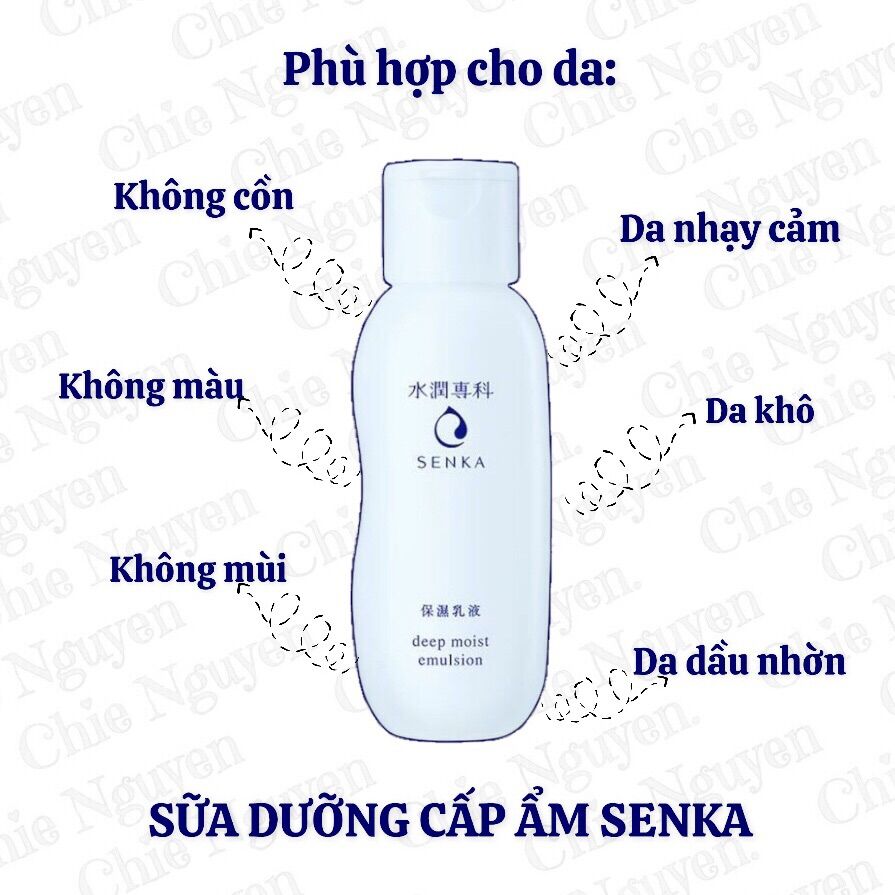 [CHÍNH HÃNG] Sữa dưỡng cấp ẩm chuyên sâu SENKA 150ml