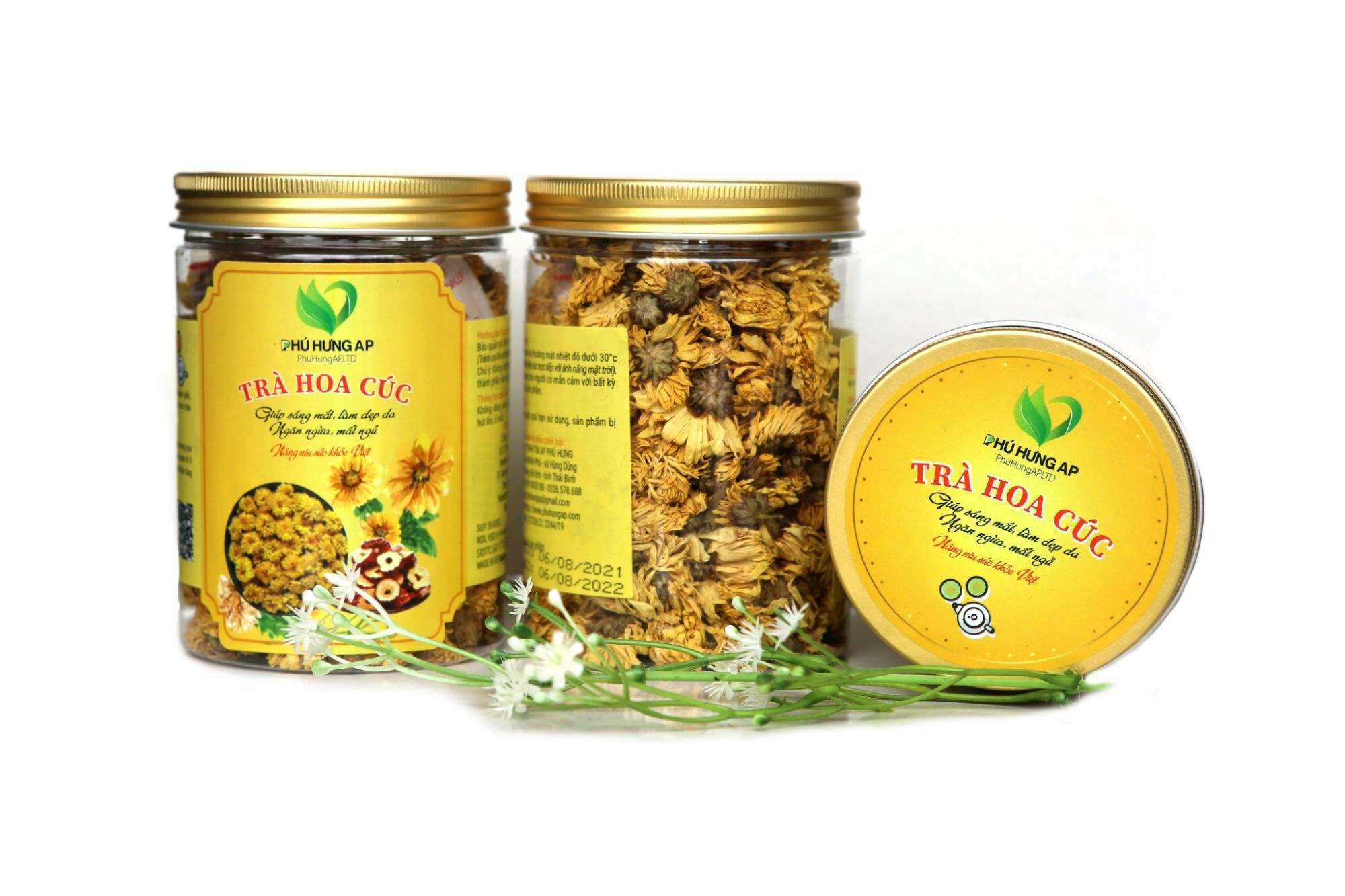 Trà hoa cúc táo đỏ