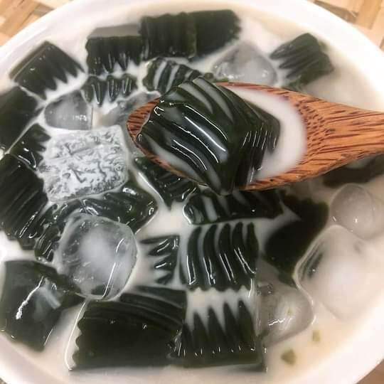 100g Lá sương sâm lông khô tặng bột nang mực + túi lọc sâm