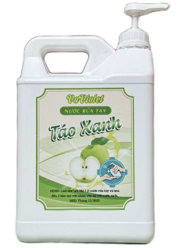 Can 5Lit Nước Rửa Tay Táo Xanh
