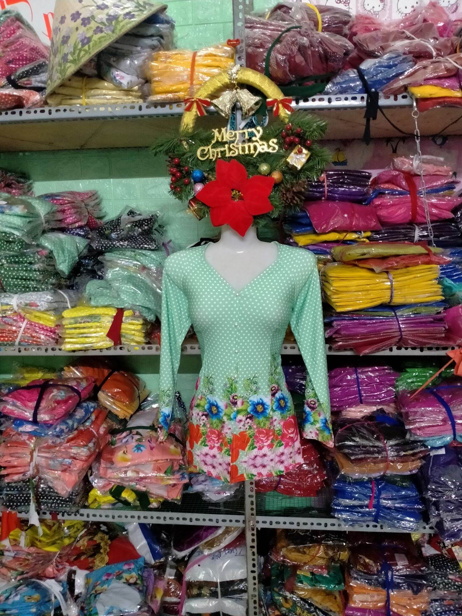 ÁO bà ba in hoa có quần