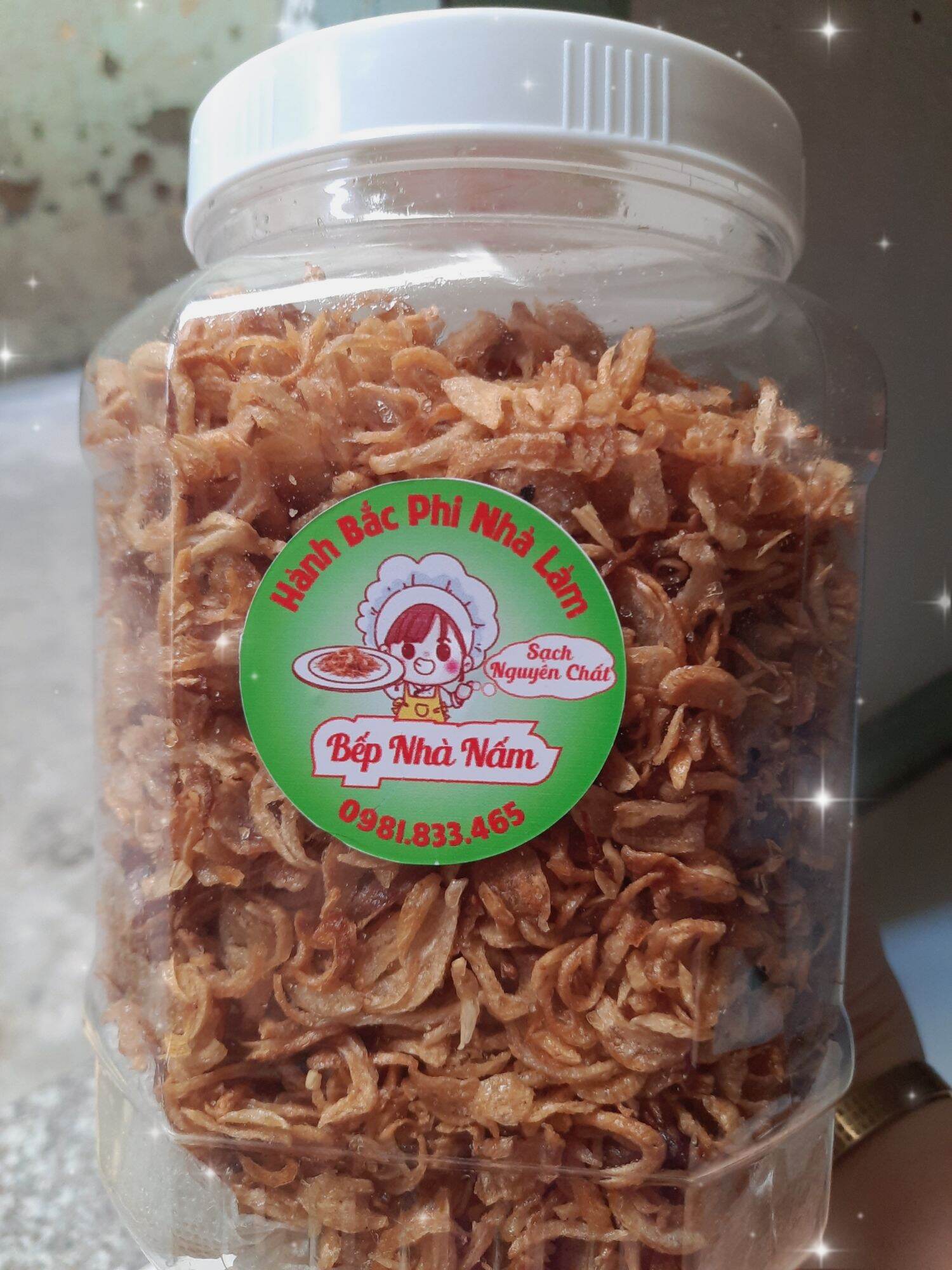 Hành Bắc Phi Khô - Giòn Thơm - Sạch - Không Bột - 500g"
