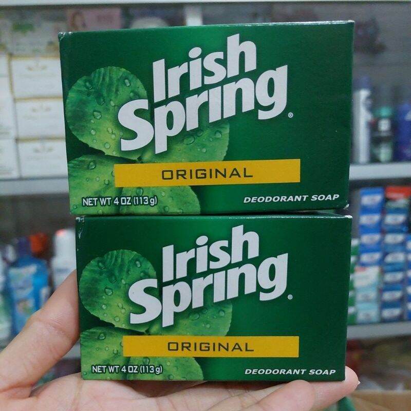 Combo 2 cục xà bông irish spring 113g của mỹ, sạch thơm khó cưỡng