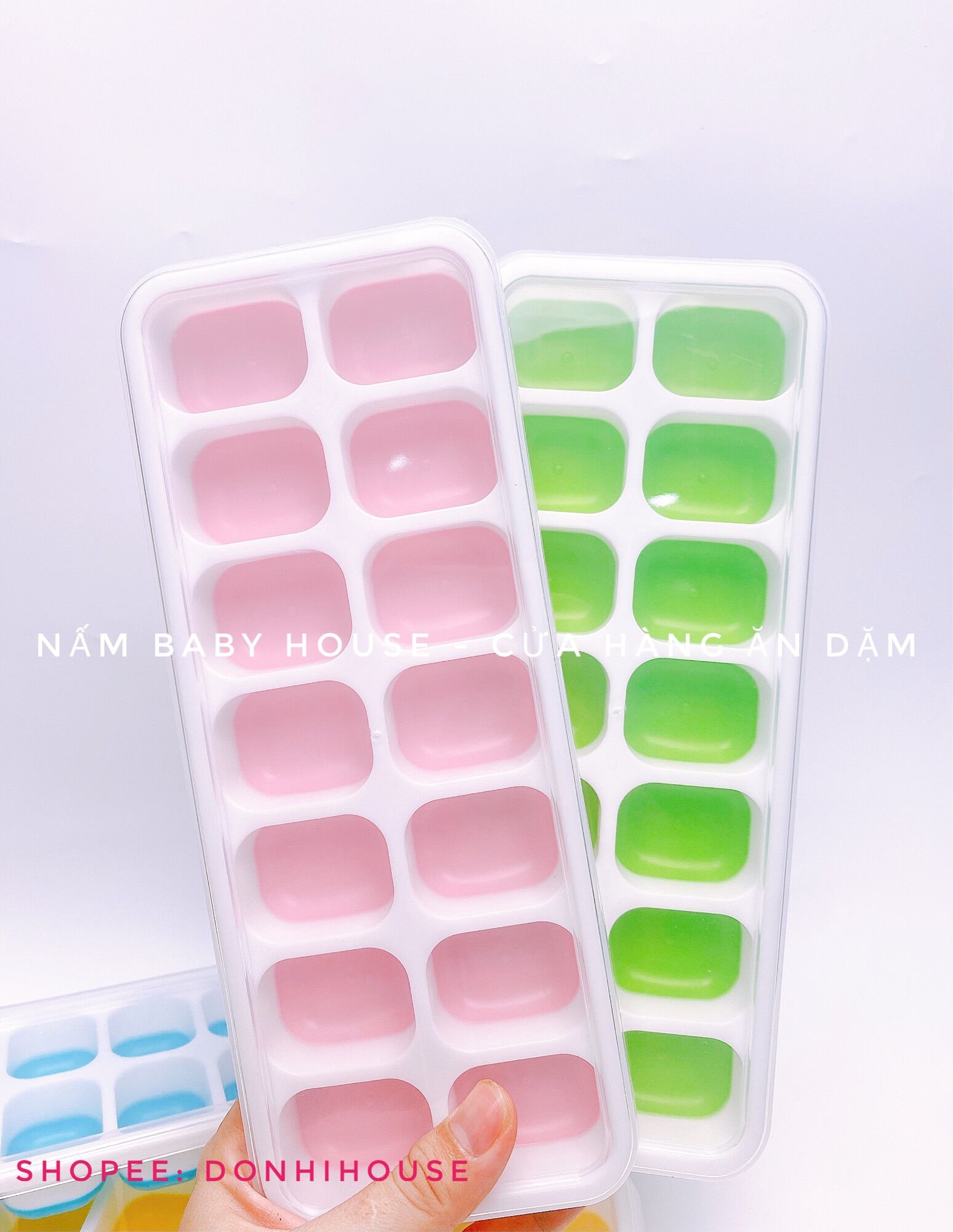 Khay trữ đông/ khay đá silicone