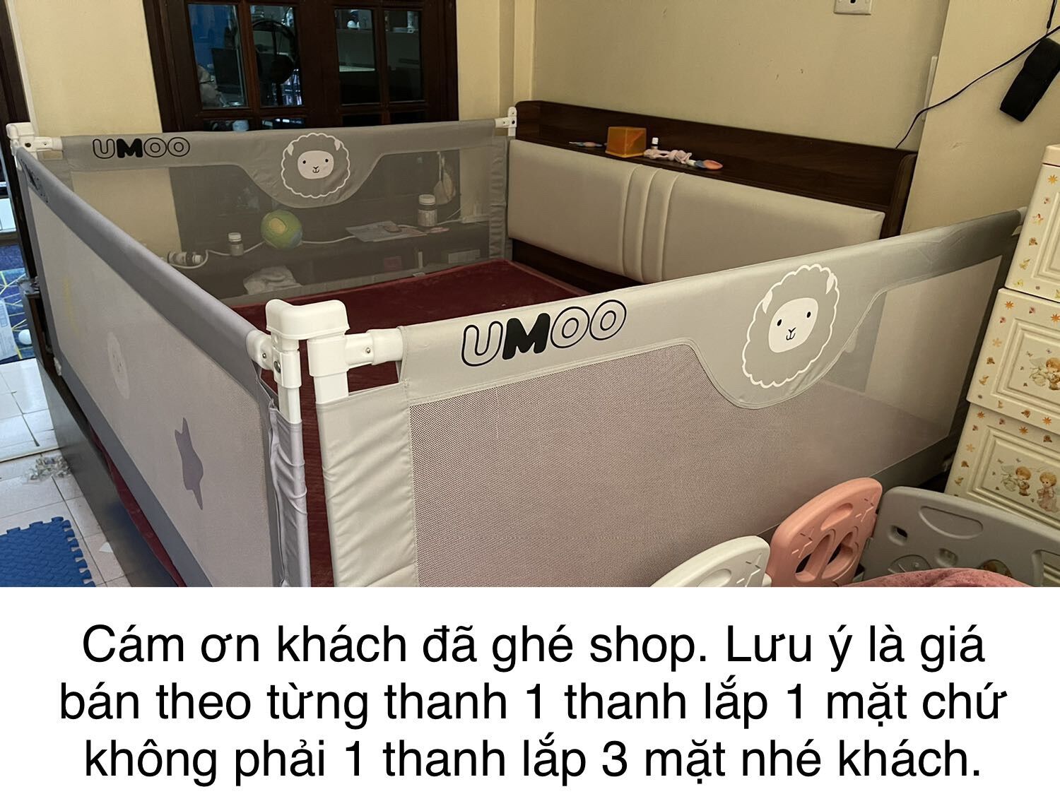 Thanh chắn giường Umoo bản thường