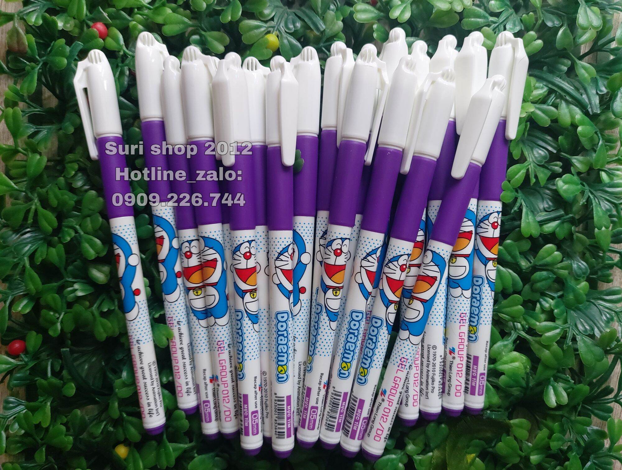 Hộp 20 cây bút gel mực tím gel 012/do thiên long chính hãng