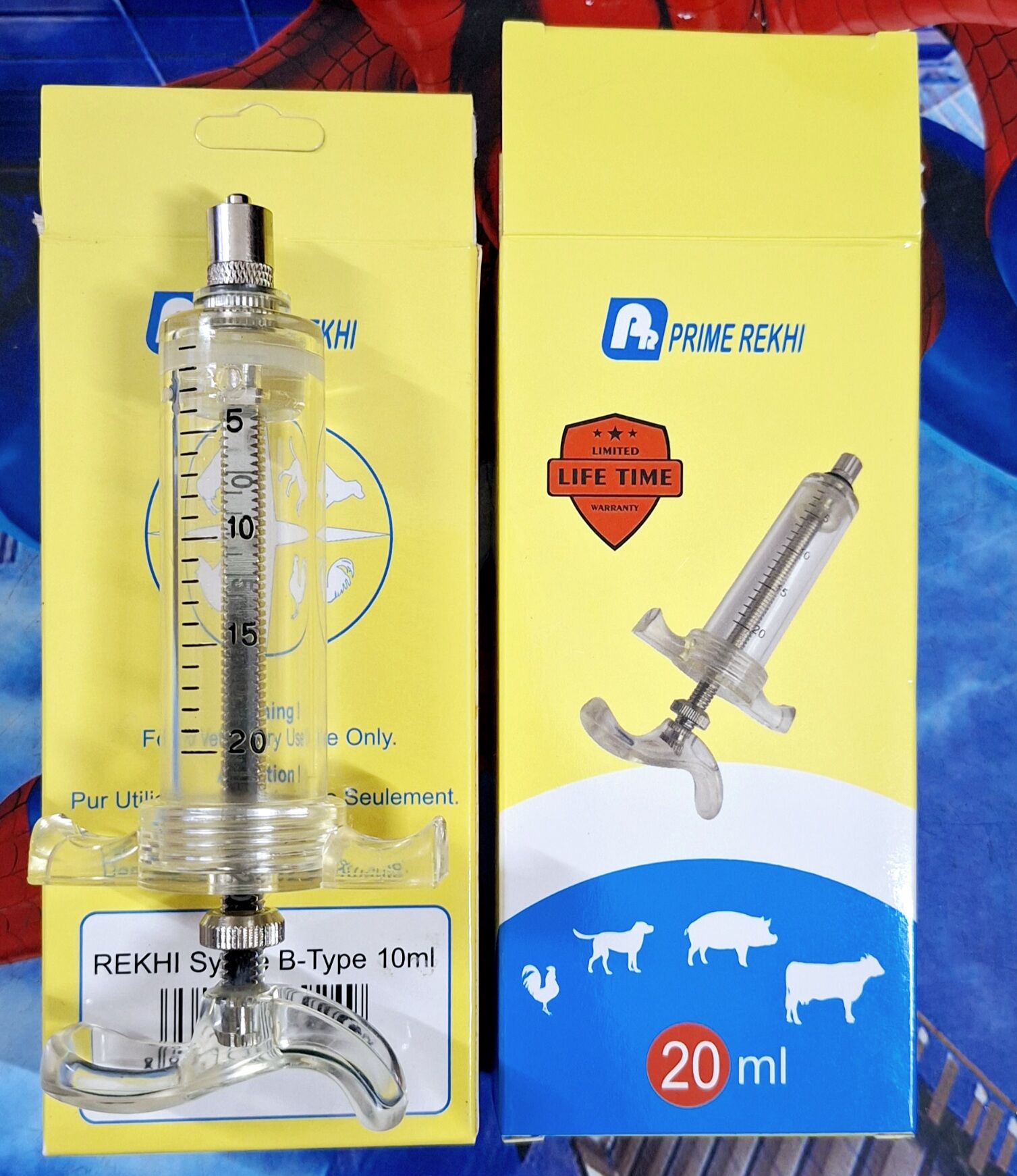 Xilanh Meka Đức 10ml, 20ml tiêm chích động vật hàng cao cấp