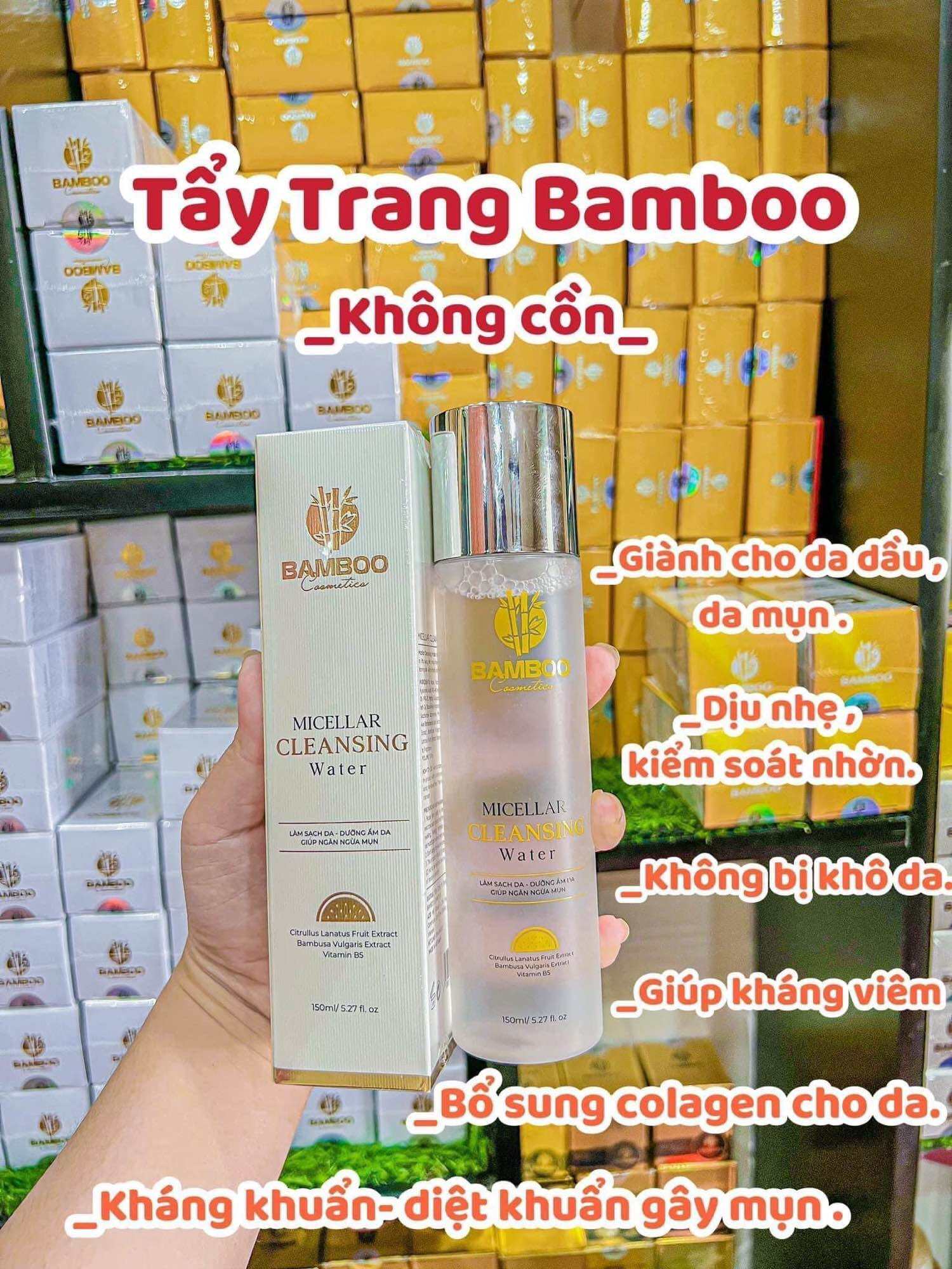 Nước Tẩy Trang Bamboo