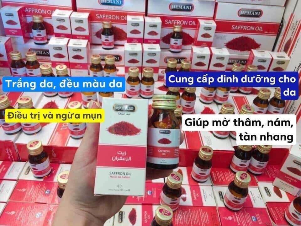 [HCM]Tinh chất Saffron đẹp da mờ thâm nám