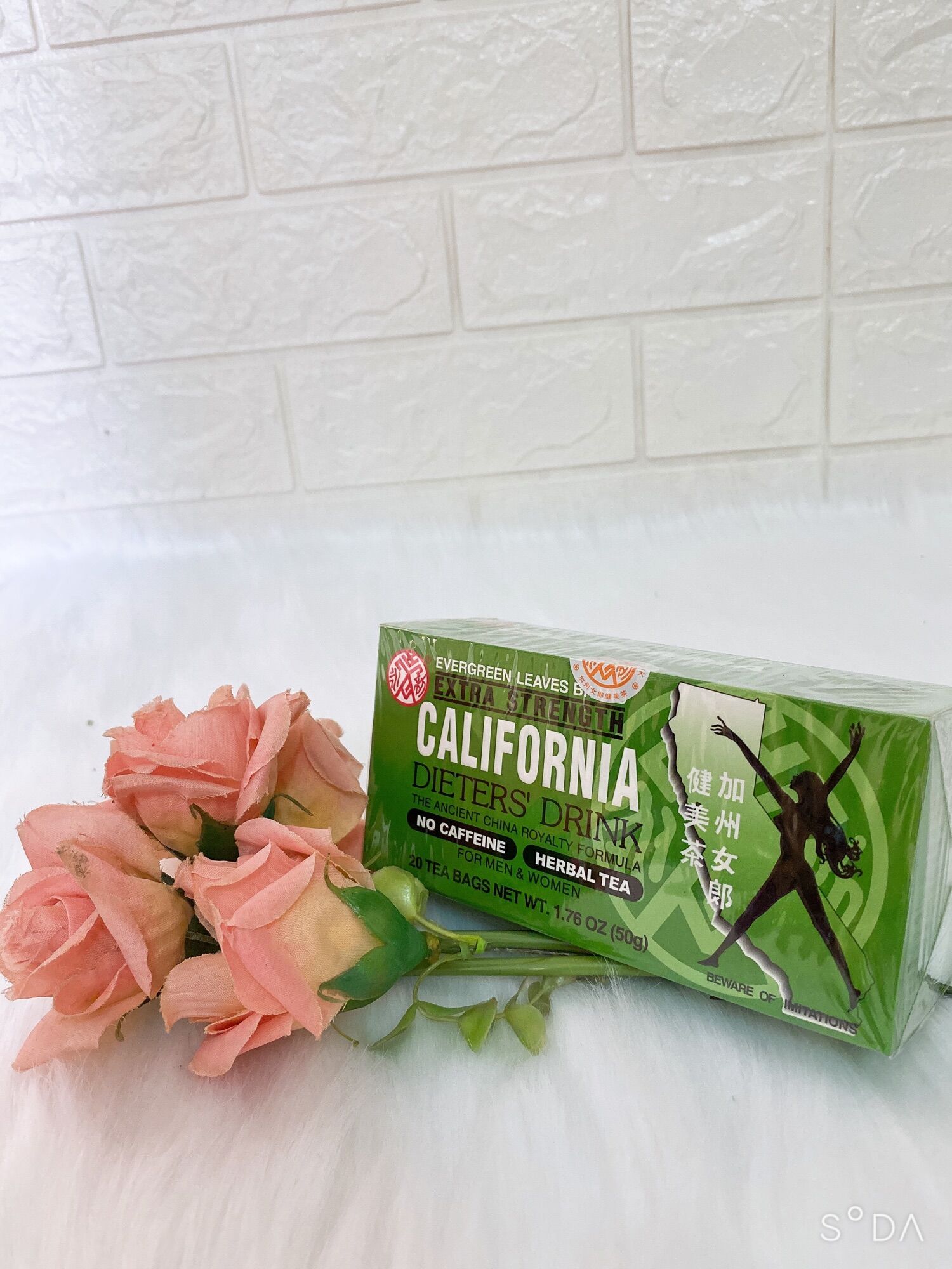 TRÀ THẢO MỘC GIẢM CÂN CALIFORNIA DIETERS DRINK