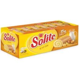 Bánh bông lan Solite cuộn 2 vị lá dứa / socola