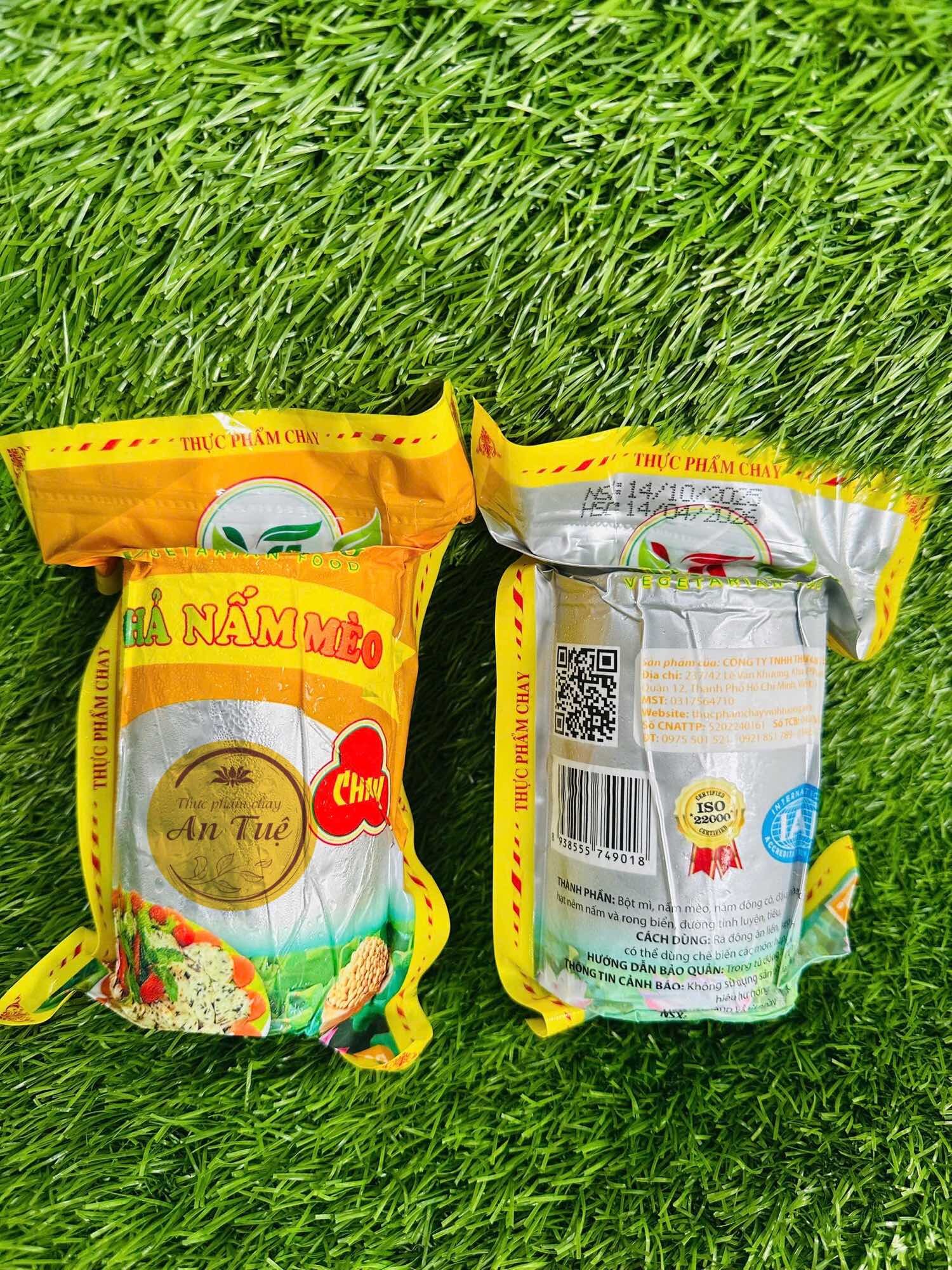 1kg chả nấm mèo chay Vĩnh Tường/ hàng lạnh chỉ ship hoả tốc TPHCM/ TPC AN TUỆ
