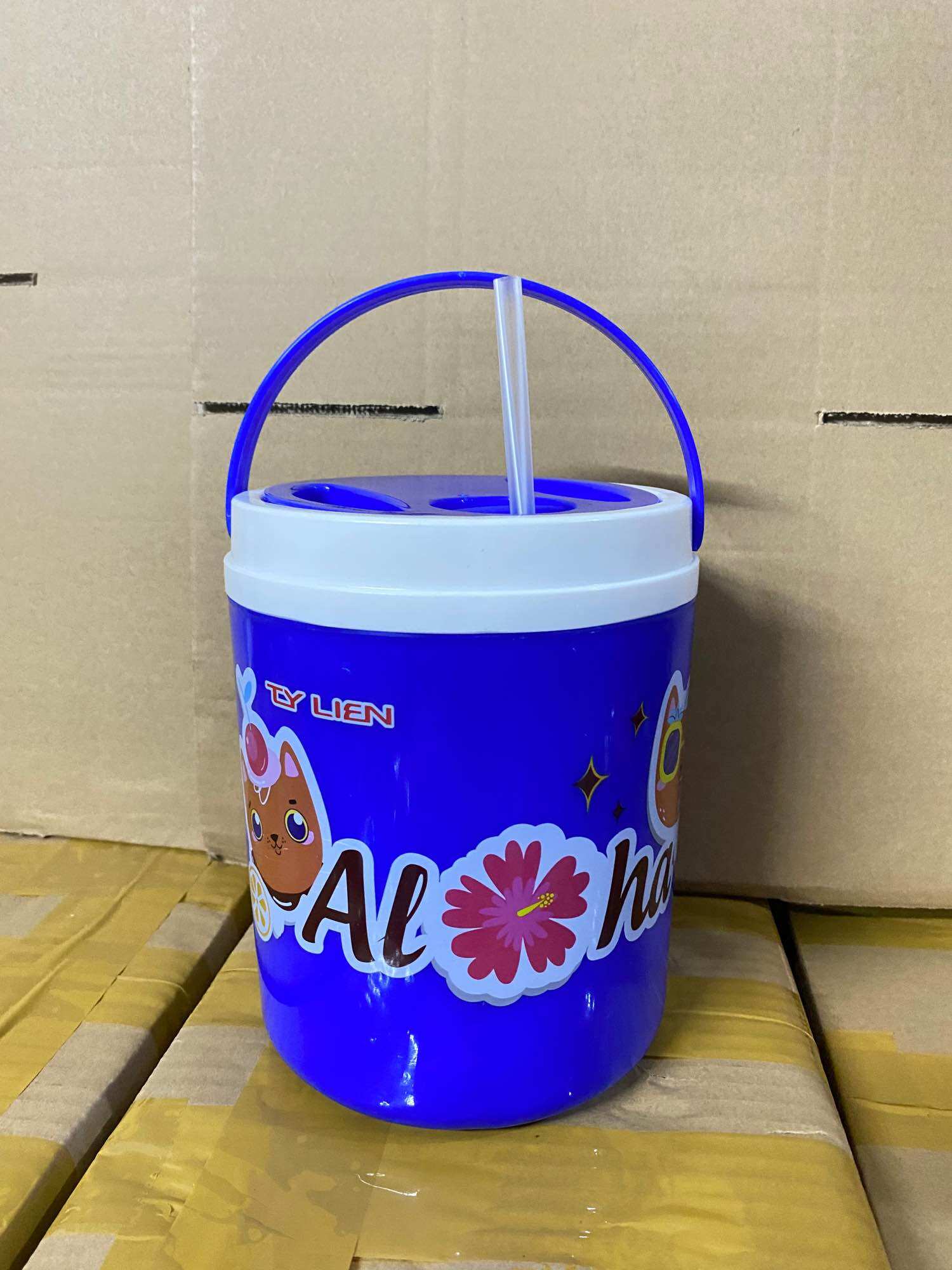 Bình đá giữ nhiệt 1.5L tý liên nắp vặn