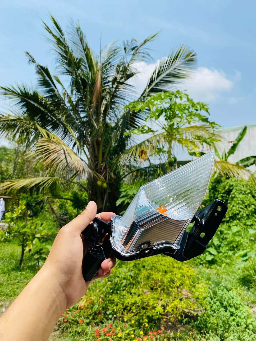 Xi nhan trước zin gắn Exciter 155 chính hãng Yamaha.