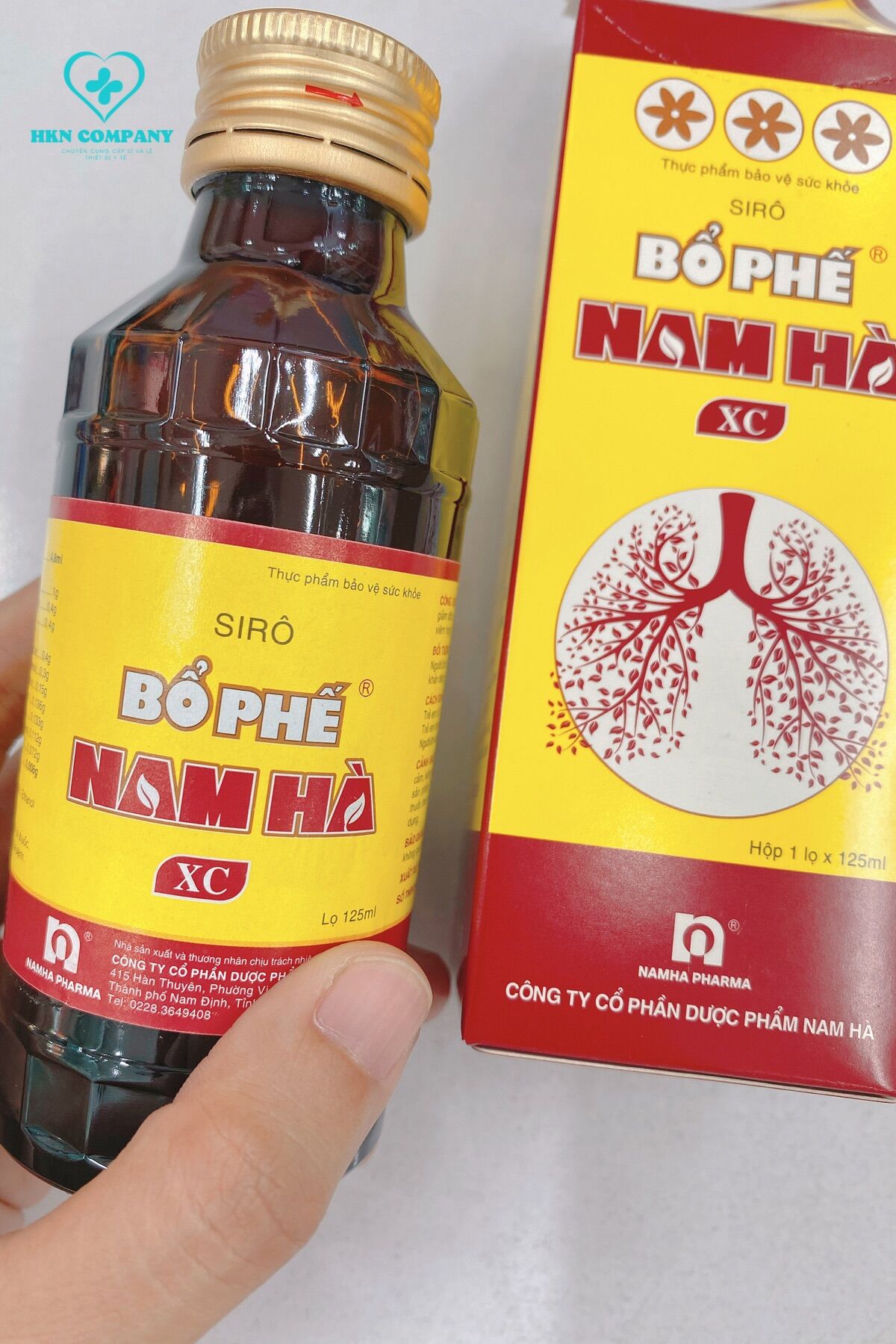Siro ho bổ phế nam hà bổ phổi giảm ho 125ml