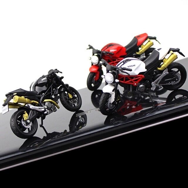 [HCM]Siêu Xe Mô Hình Ducati Monster Tỉ Lệ 1:18 Nước Sơn Bóng Bền Có Độ Nét Cao Thiết Kế Tỉ...