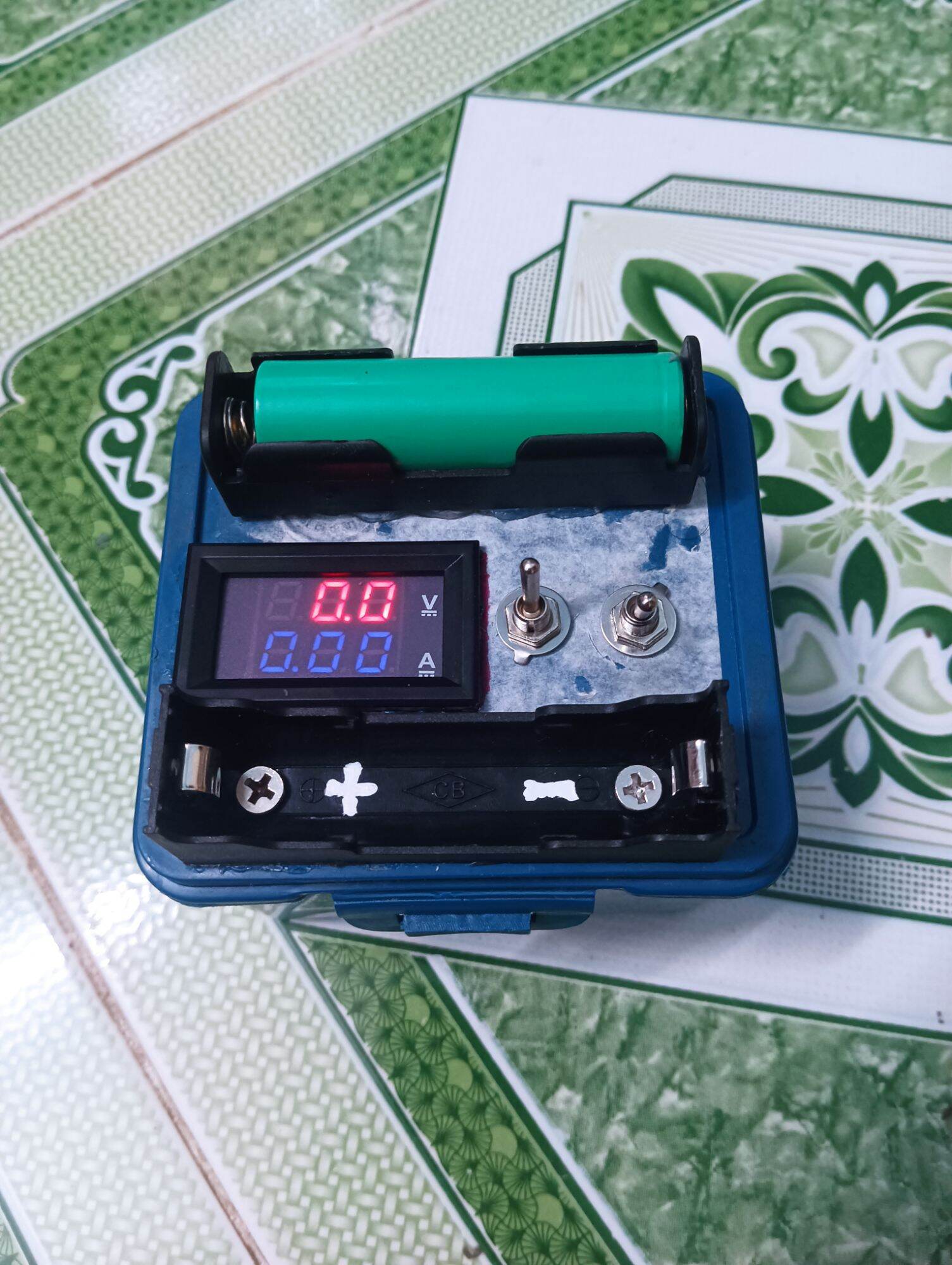 test dòng xả pin, kiểm tra dòng xả pin 18650