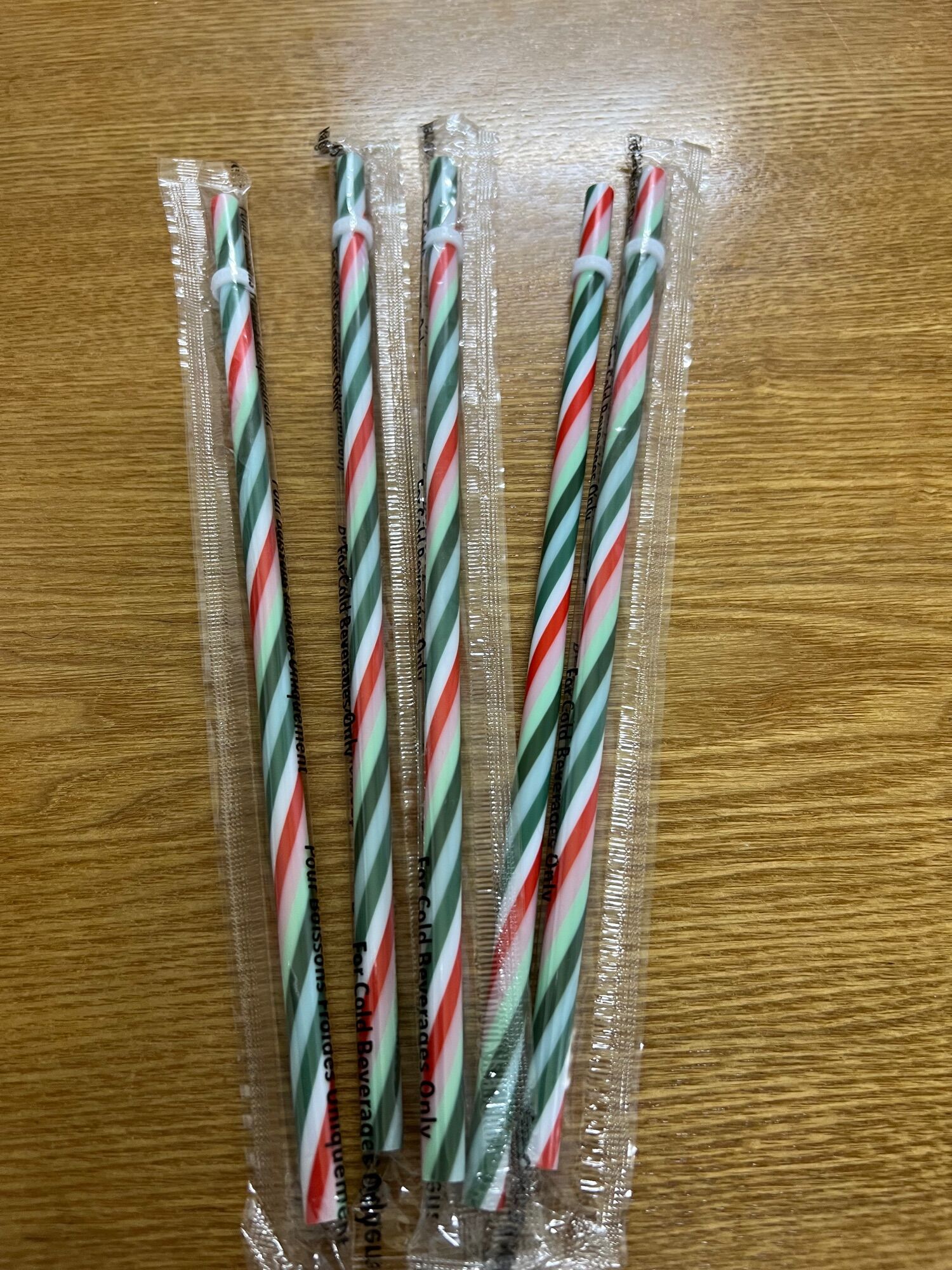 Ống hút nhựa Starbucks 24cm