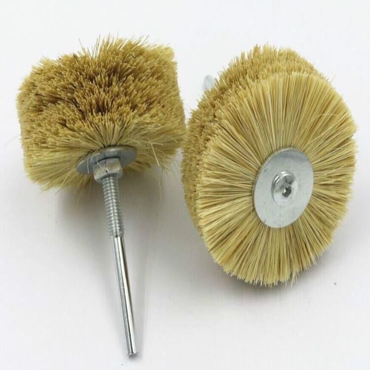Chổi tre đánh bóng mịn gỗ lắp máy khoan cầm tay CTDG