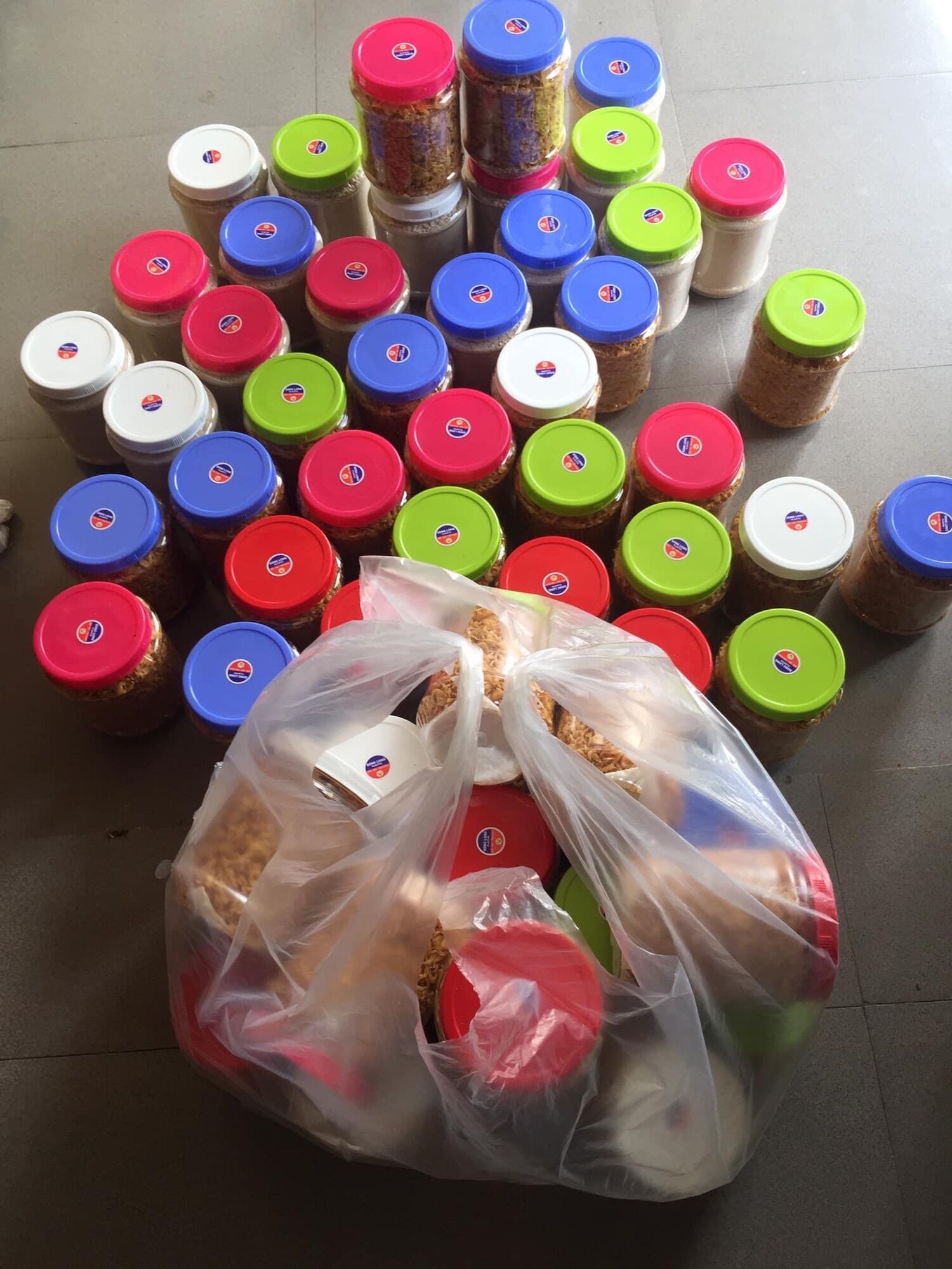 Hành phi khô hộp 500g