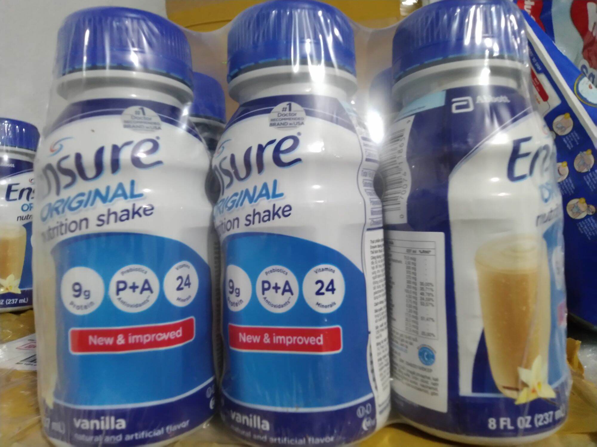 HCMLốc 6 chai sữa nước Ensure Original Vani 237ml  Date 2023
