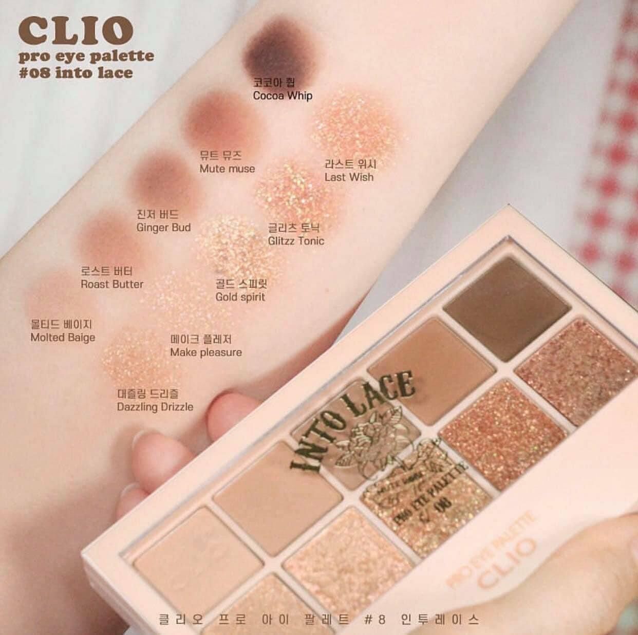 Phấn mắt Clio - Bảng Phấn Mắt Clio Pro Eye Palette