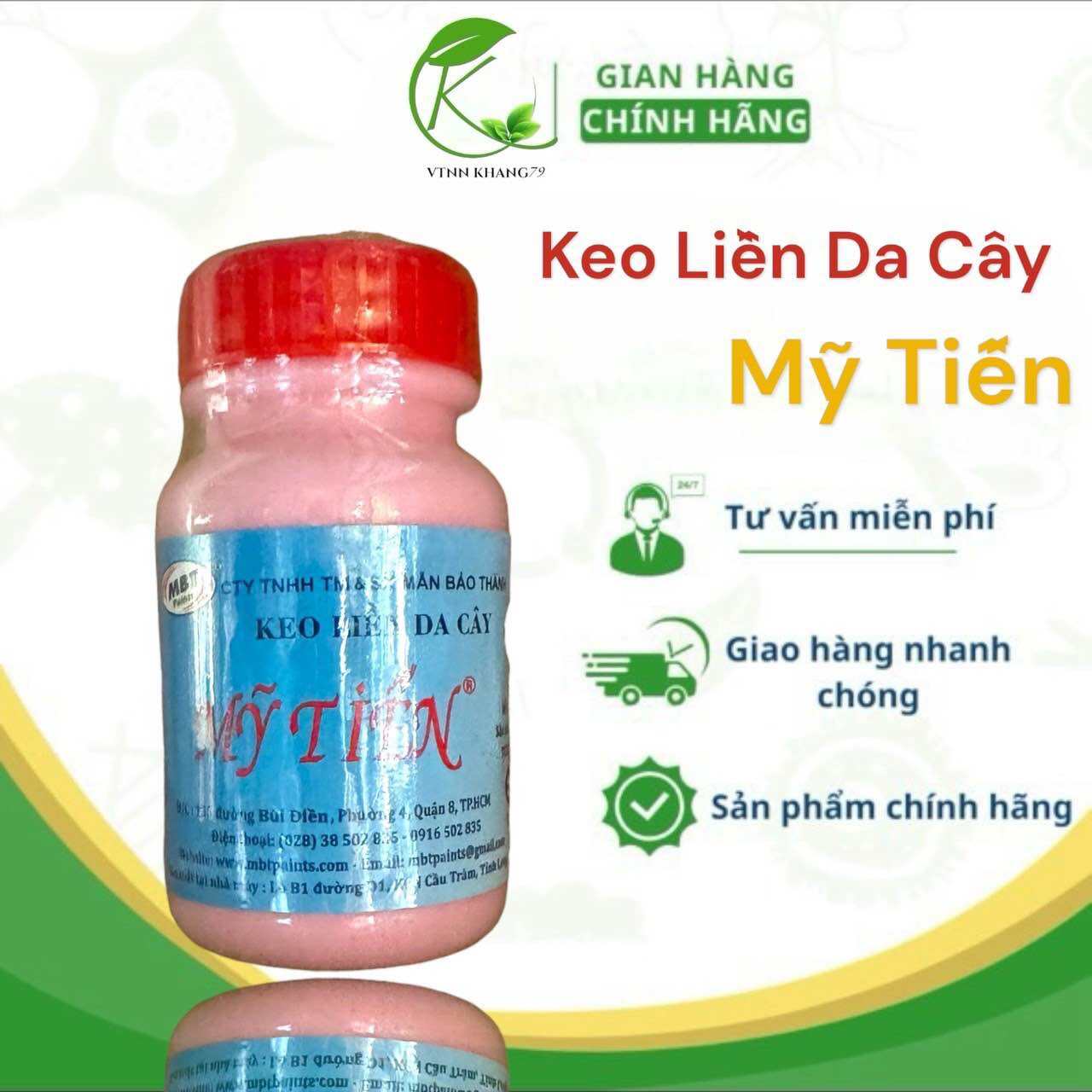 Keo Mỹ Tiến , Keo liền sẹo , Liền da cây 100g