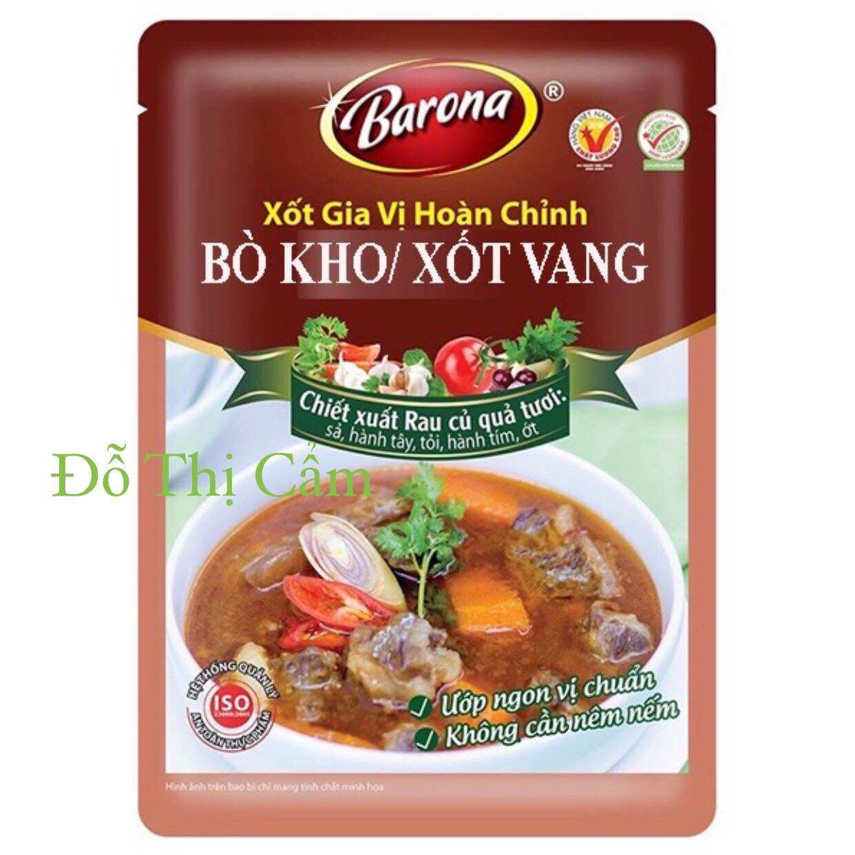 Gia vị bò kho