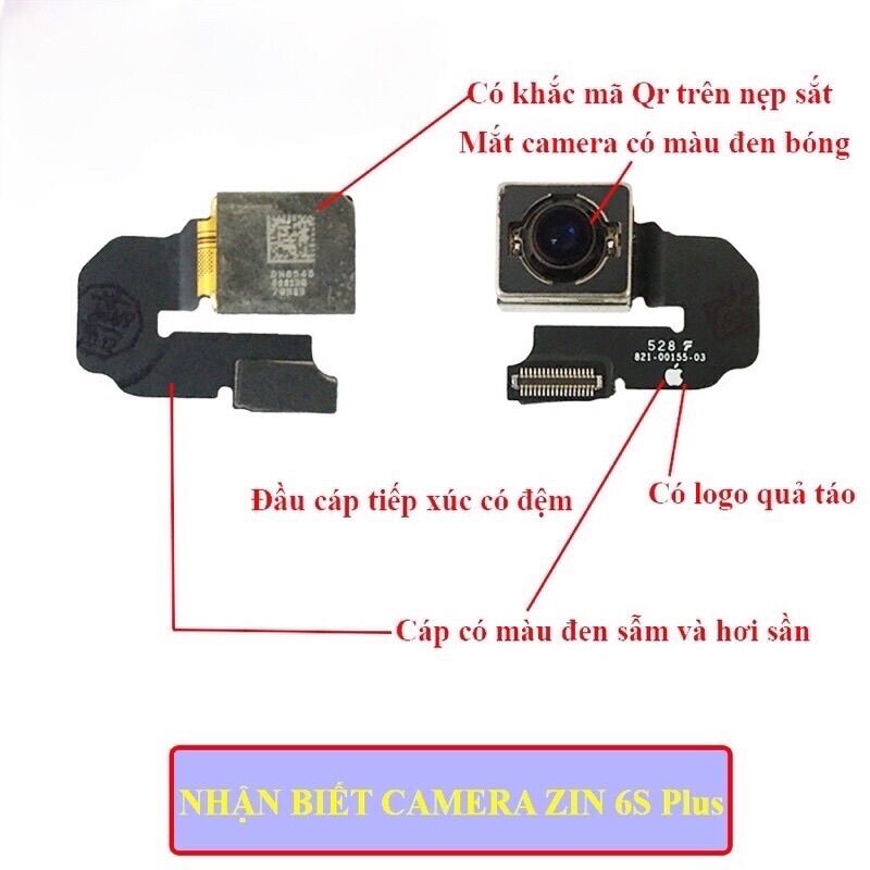 Camera Sau iphone 6s Plus Zin Bóc Máy Chất Lượng Hình Ảnh Sắc Nét