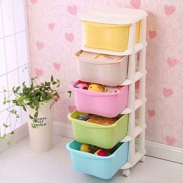 Tủ nhựa đa sắc 5 tầng việt nhật