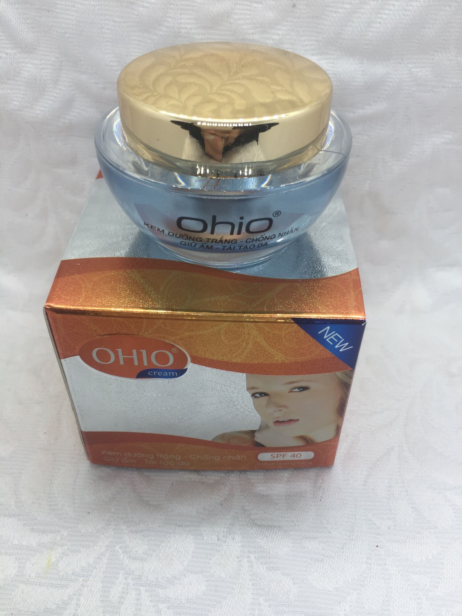 [Hcm]Kem Dưỡng Trắng - Chống Nhăn - Giữ Ẩm Tái Tạo Da - Ohio Ốc Sên Newday