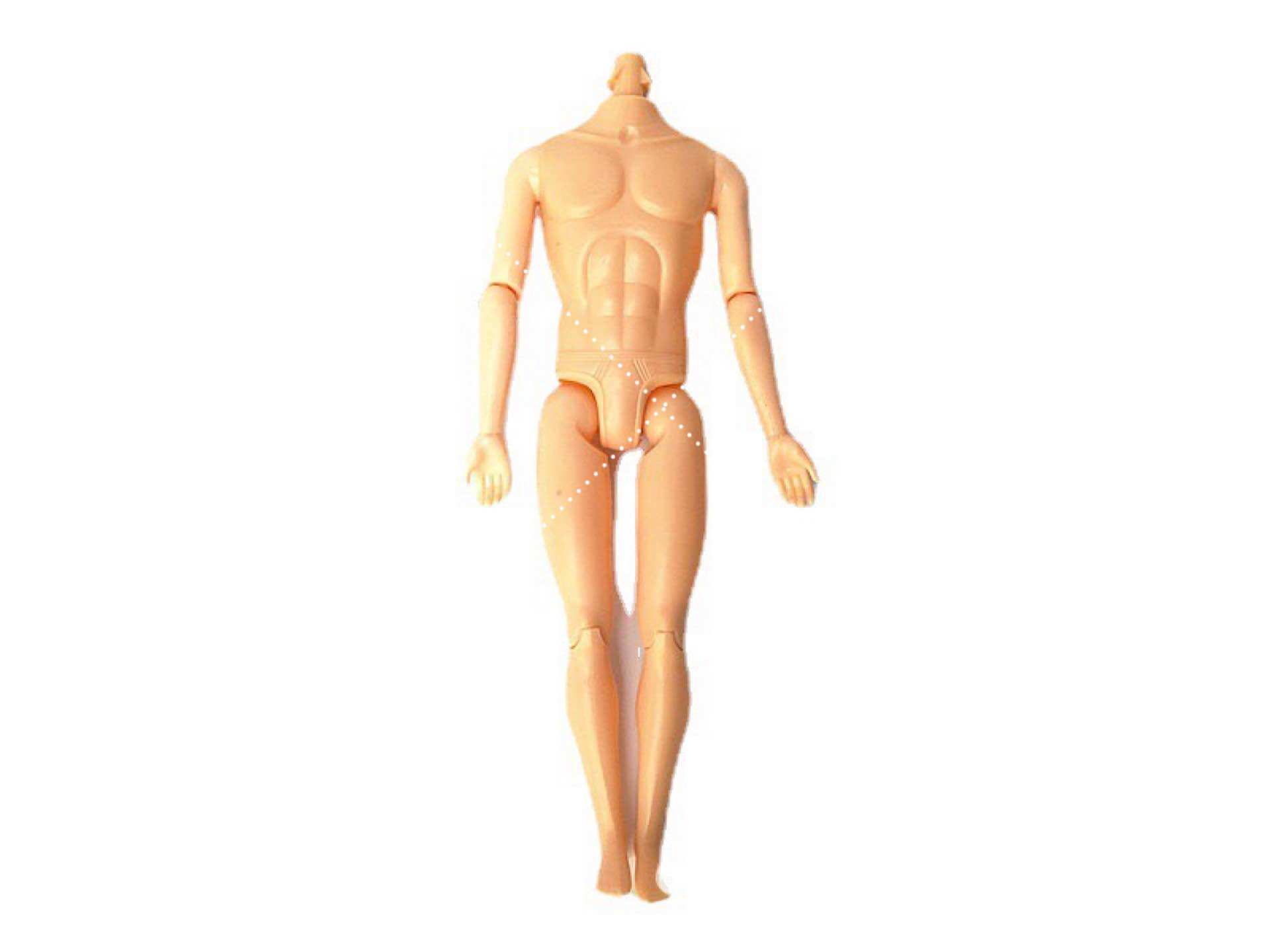 Thân búp bê nam - thân cao 27cm - phụ kiện búp bê