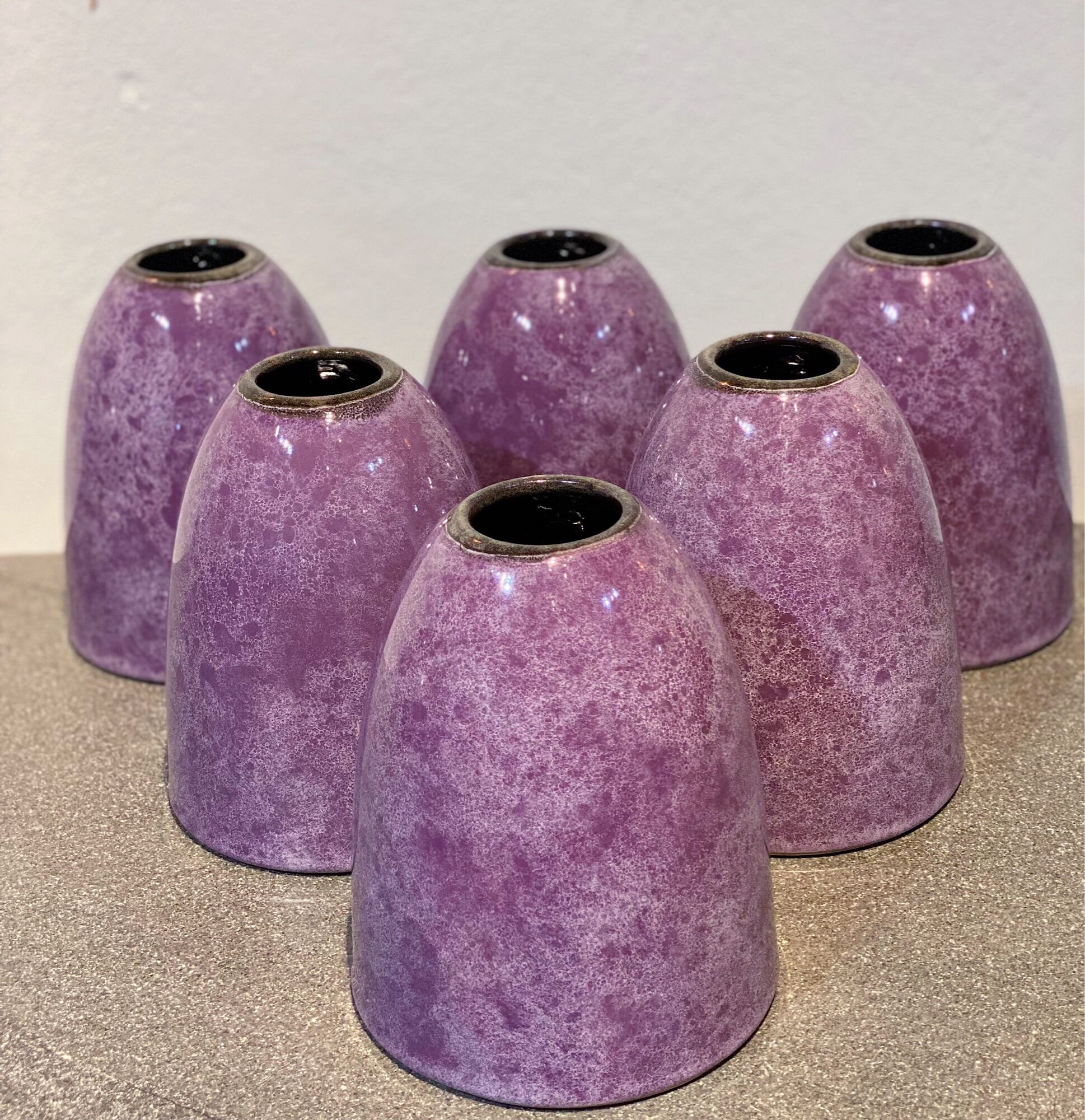 Bình cắm hoa- decor dáng chuông mini. Gốm sứ Bát Tràng.