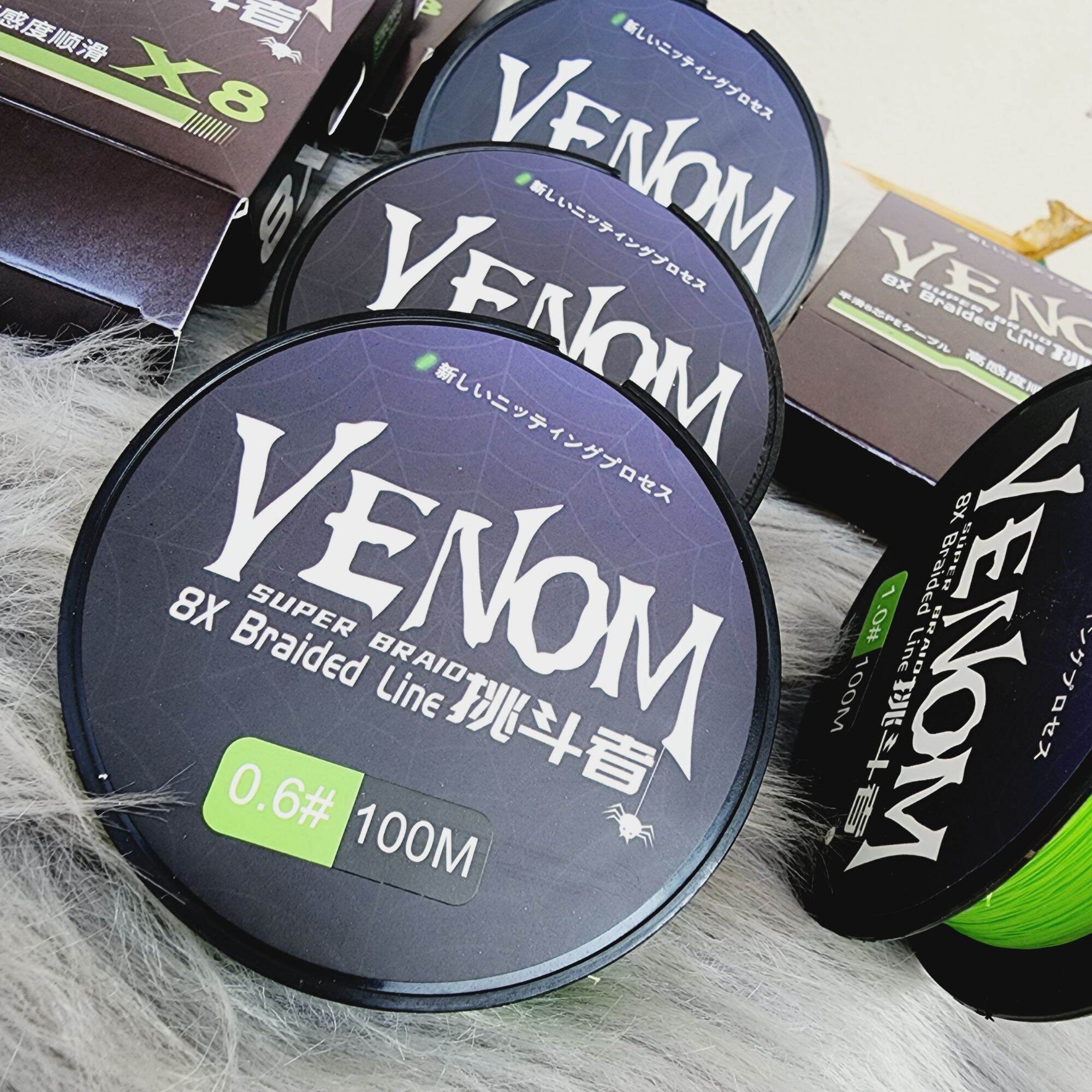 Dây Dù câu Obsession Teaser Venom PE 8x 100m
