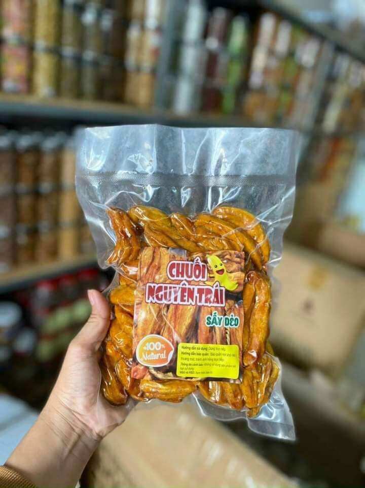 Chuối sấy dẻo Đà Lạt, chuối sấy Đà Lạt