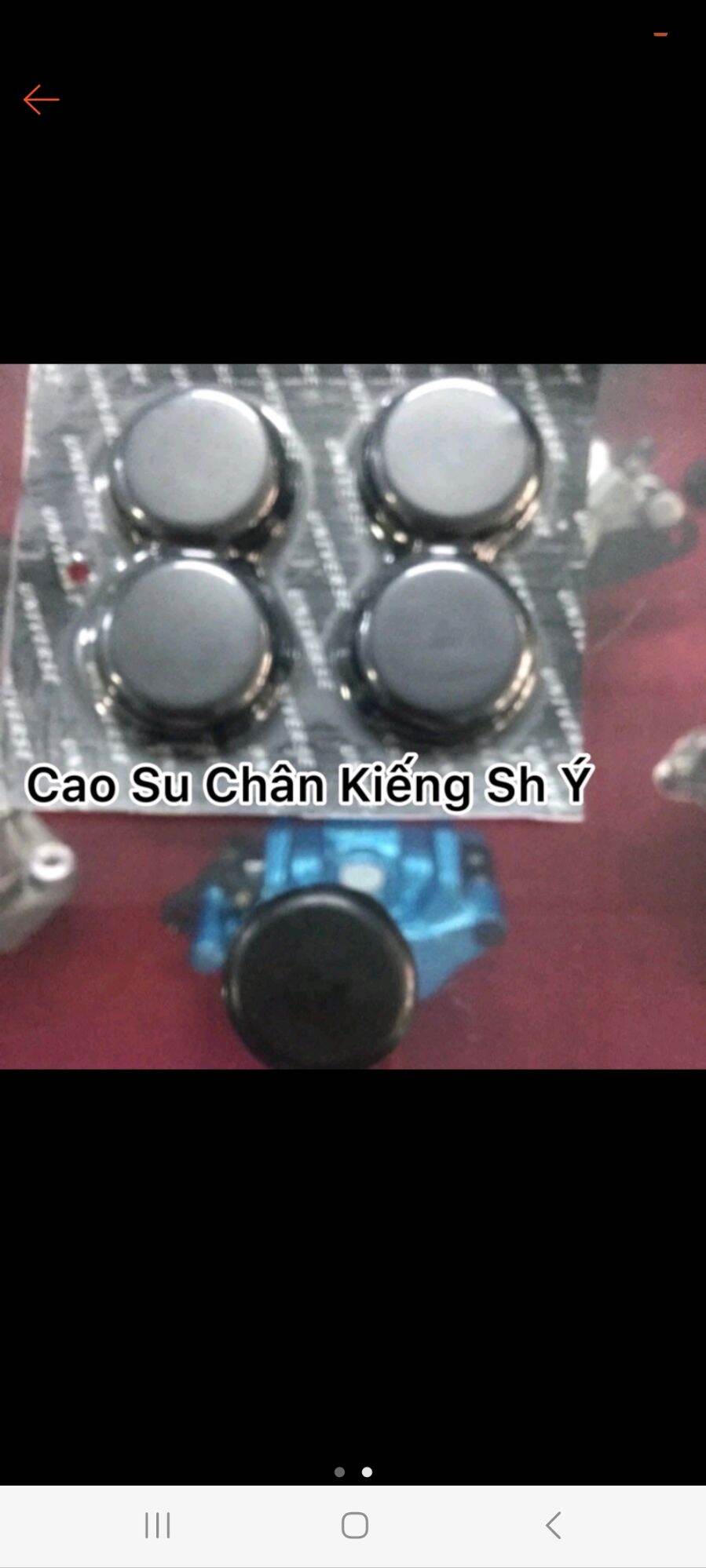 Cao Su Chân Kiếng : Sh Ý 150 - 300i