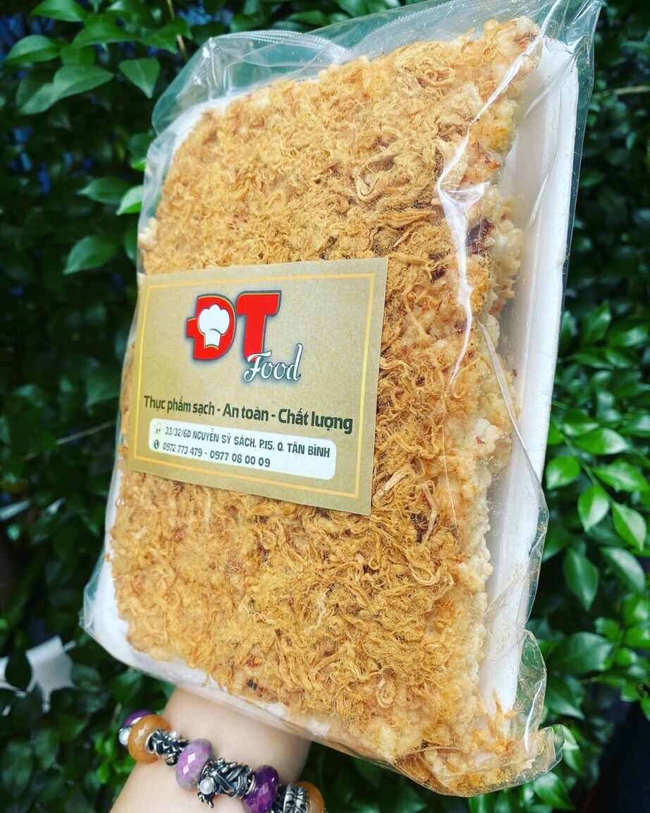 Cơm cháy siêu chà bông Đtfood khay 200g