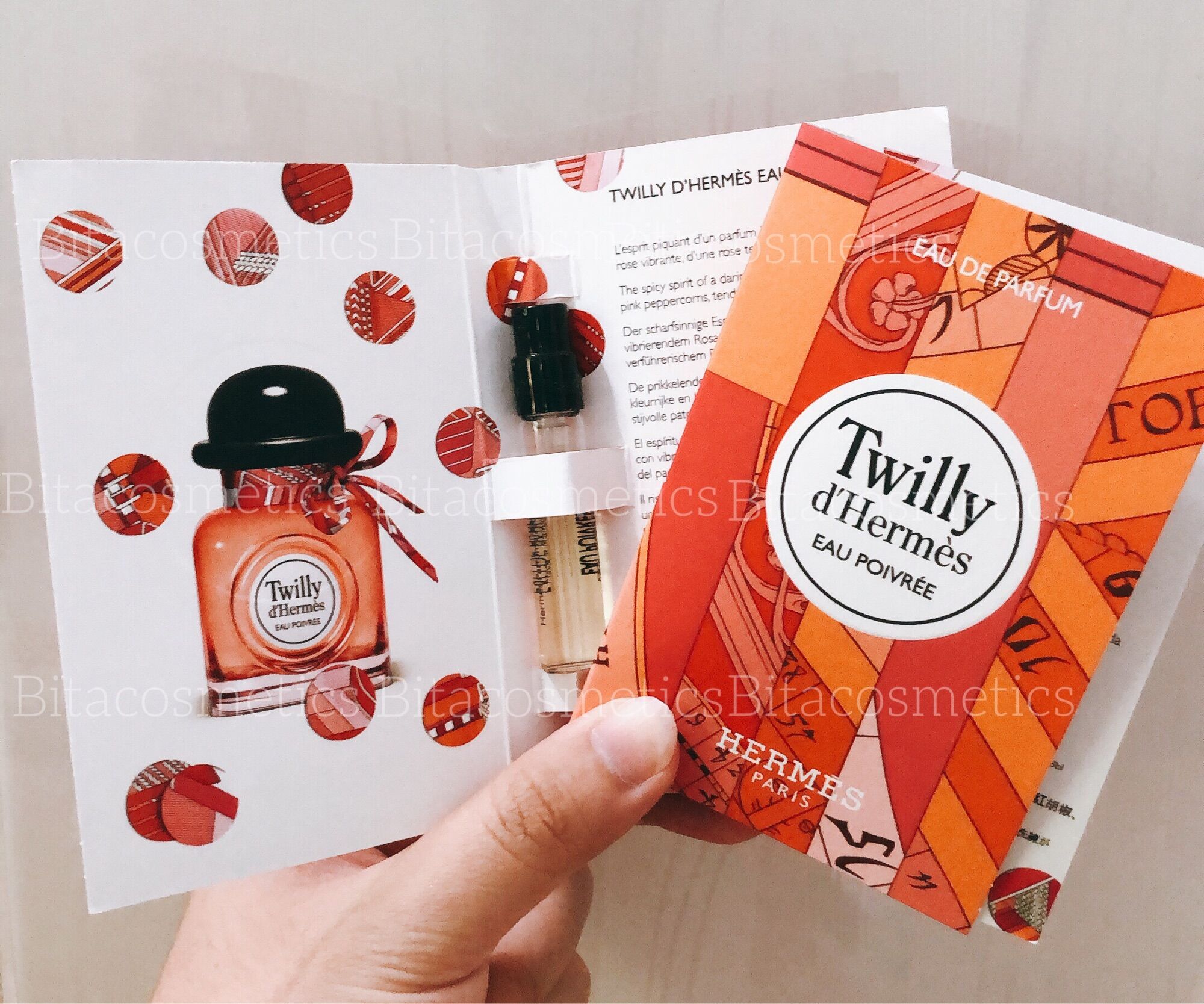 Vial 2ml nước hoa Hermes Twilly d’Hermes