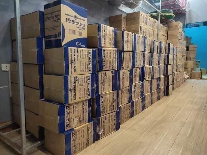 1thùng Khẩu Trang KF94 4lớp,kháng khuẩn