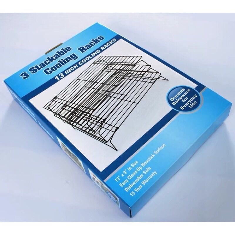Rack hong bánh 3 tầng 34cm