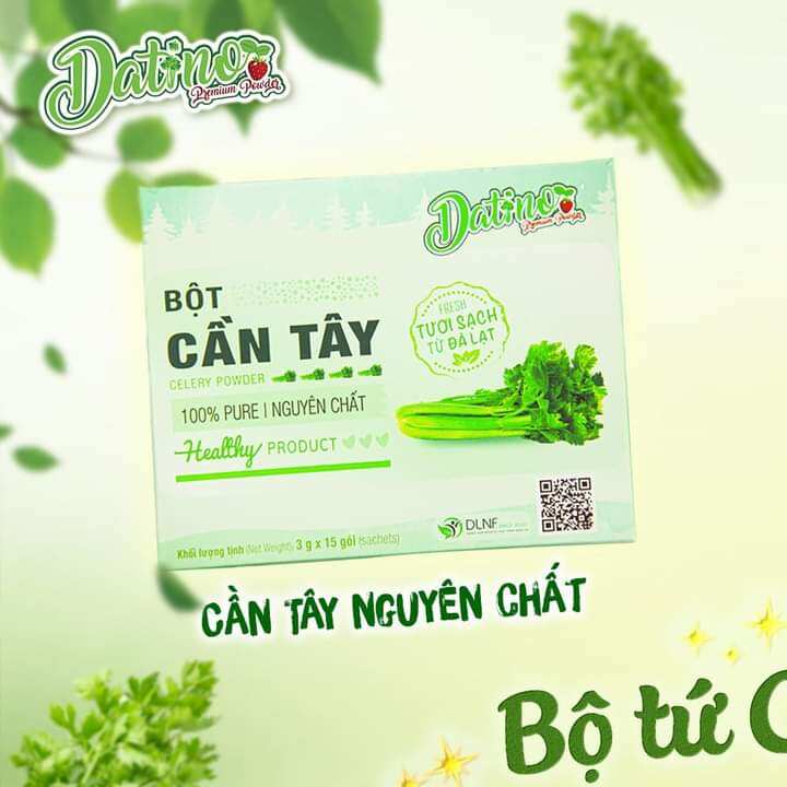 Bột Cần Tây Nguyên Chất Datino (15gói ×3g)