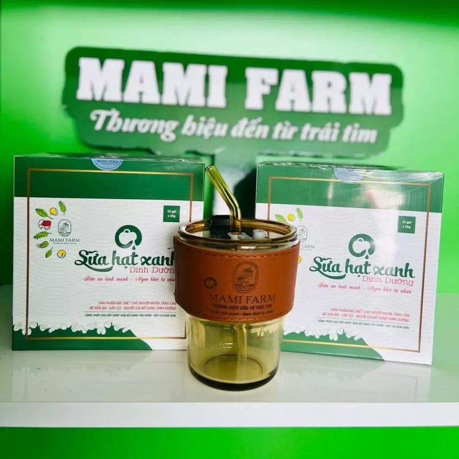 Sữa hạt xanh dinh dưỡng Mami farm